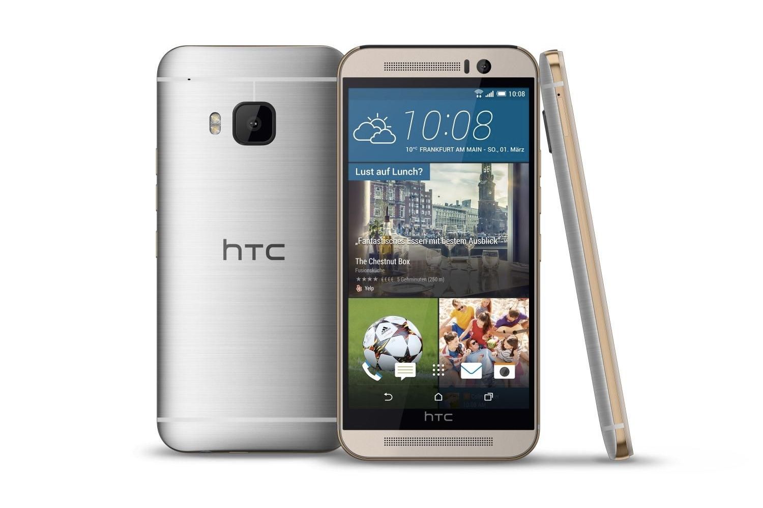 HTC está probando el One M9 en dispositivos que difieren del diseño final