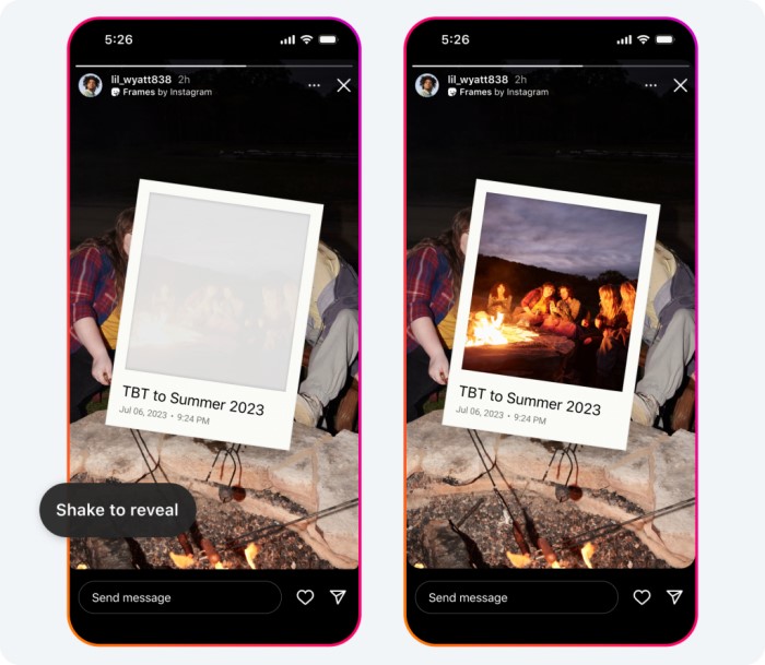 Historias de Instagram - Frames