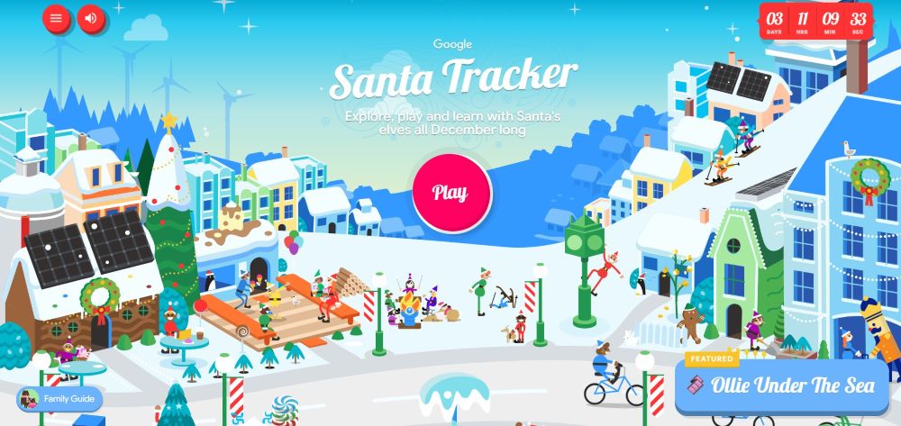 Google Santa Tracker