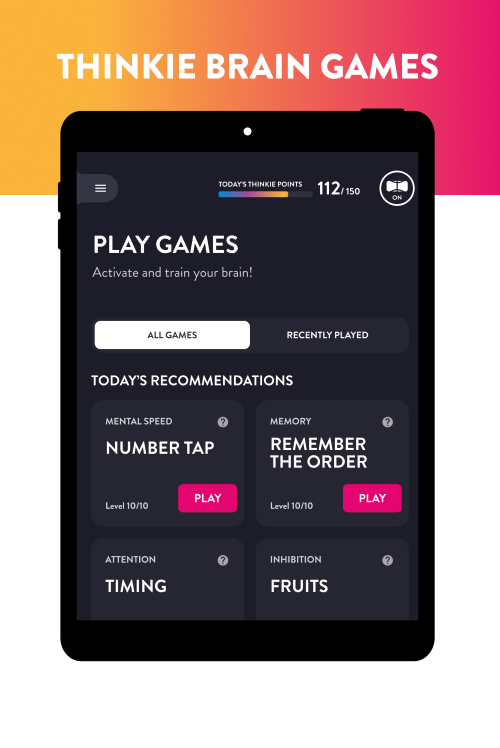 Thinkie System Juegos Cerebrales