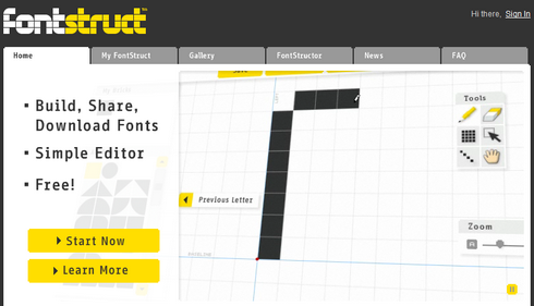 FontStruct, crea tus propias fuentes 1