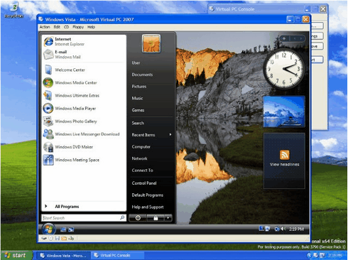 Microsoft Virtual PC 2007 SP1
