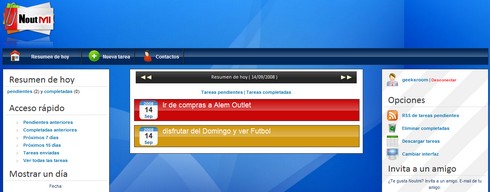 Noutmi, una aplicación en línea y en español para gestionar tus tareas 1