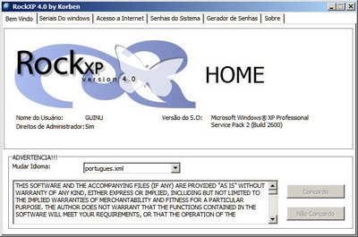 Recupera las passwords de Windows XP con RockXP 1