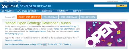 Yahoo abre la puerta de Y!OS a los desarrolladores. 1
