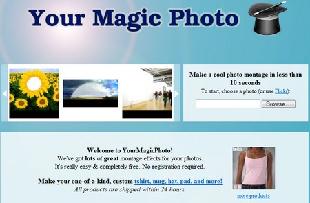 Crea un fotomontaje en Your Magic Photo 1