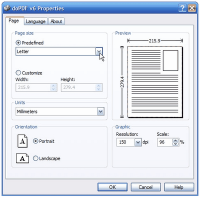 DoPDF, convertir documentos de cualquier aplicación en documentos PDF 1