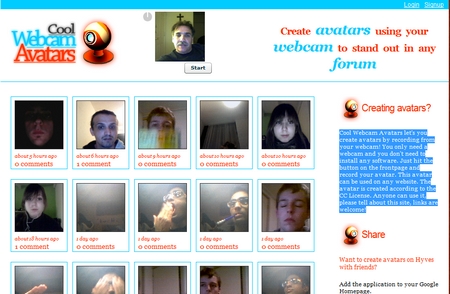 Cool Webcam Avatars