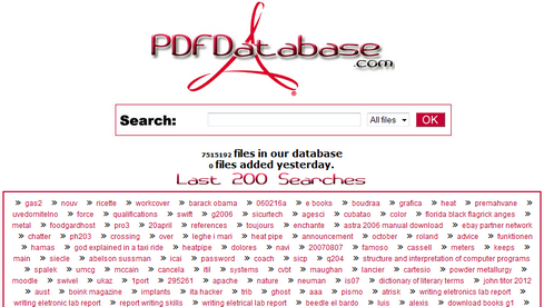 PDF Database