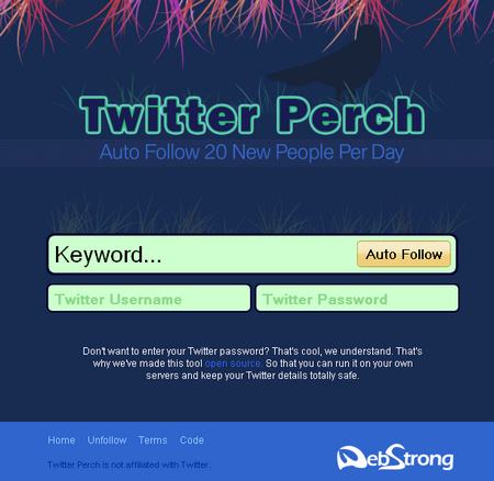 Twitter Perch