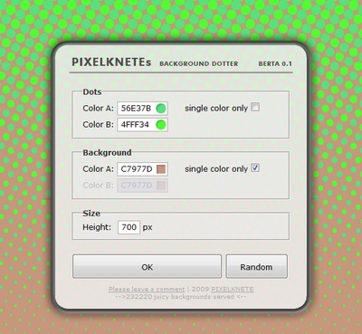 dotted-background-generator