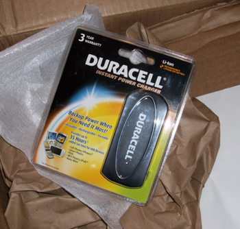 Duracell Instant Power Charger