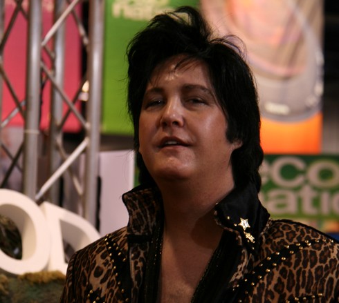 CES 2010: en Las Vegas no podían estar ausentes Elvis, Marilyn, ni Austin Powers. 2