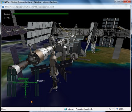 NASA Station Spacewalk, juego que te permitirá reparar la Estación Espacial Internacional 1