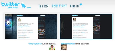 Twitter Skin Fight, lucha contra otros twitters 1