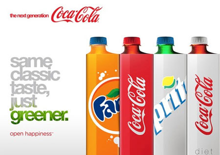 El nuevo (y ecológico) empaque de Coca Cola no era oficial 1