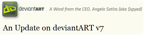 El CEO del deviantART habla de la última versión del portal de arte. 1