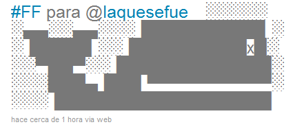 Haz #FollowFriday llamativos usando arte ASCII [5 ejemplos] 4