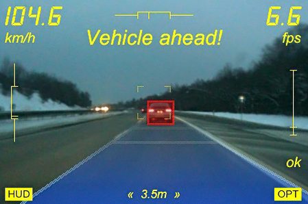 Augmented Driving, aplicación en Iphone que nos advierte sobre peligros en el camino [Video] 2