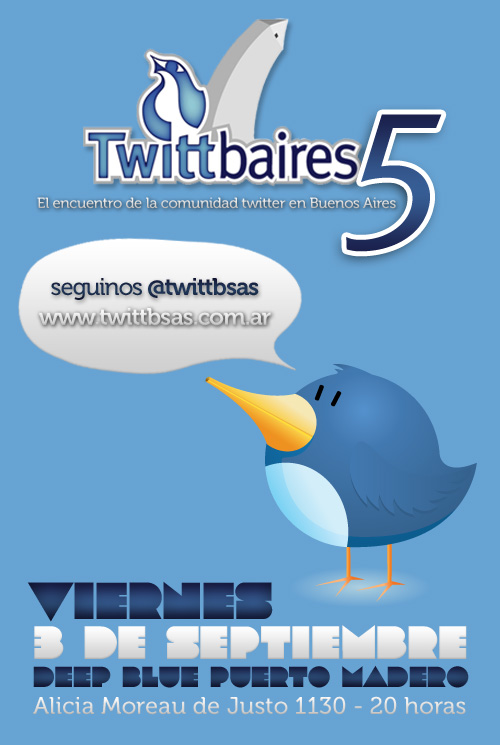 TwittBaires: 5 reunión de seguidores Twitter en Buenos Aires 1