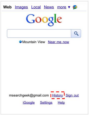 Google Historico: La nueva funcionalidad del Gigante de las búsquedas. 1