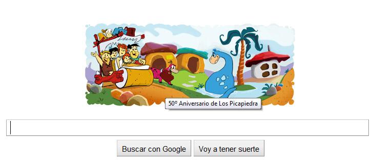 Google homenajea a "Los Picapiedra" por sus 50 Aniversario 1