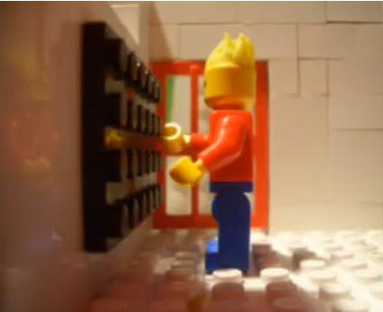 La Introducción de los Simpson hecha con Legos.[Vídeo] 1