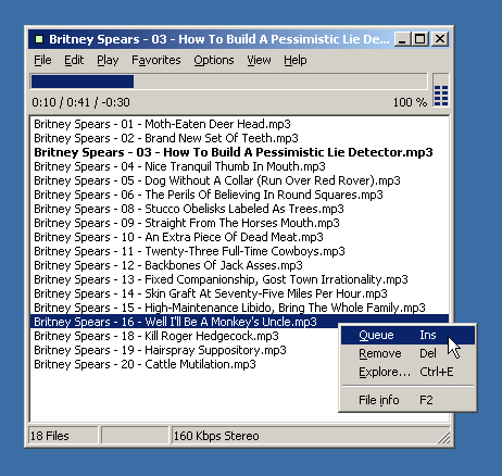 Billy, simple pero poderoso reproductor de música para Windows 1