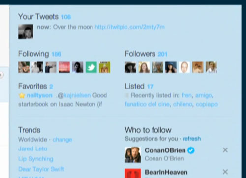 Conoce la futura interface de Twitter.com [6 imágenes y vídeo] 5
