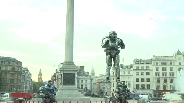 Los Espartanos de Halo toman el cielo de Londres.[Vídeo] 1