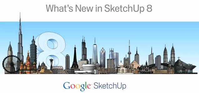Google SketchUp para modelar en 3D Actualizada a la versión 8.[Vídeo] 1