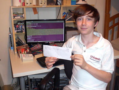 Alex Miller un Joven de 12 años recibe 3000$ de Mozilla por bug Encontrado. 1