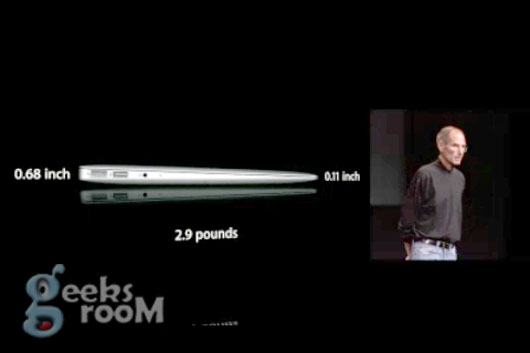 Apple presenta OS Lion, iLife 11, y la nueva MacBook Air 12