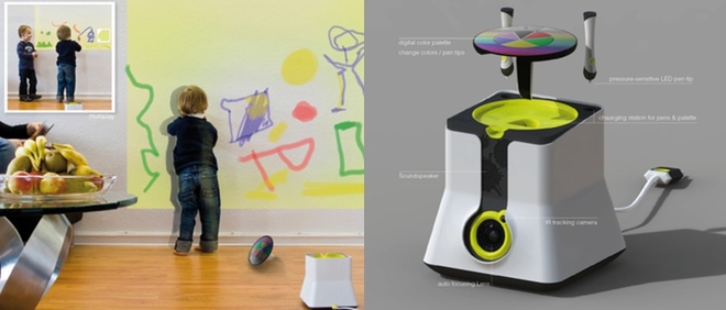 KLEXL: La máquina de los murales virtuales para los niños. 1