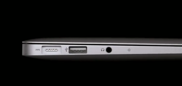 El aviso para TV de la nueva MacBook Air de 11,6 pulgadas 1