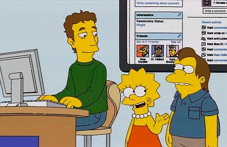 Zuckerberg (fundador de Facebook) aparecerá en los Simpsons 1