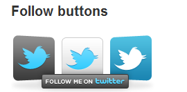 Twitter renueva logos, botones y widgets. 2