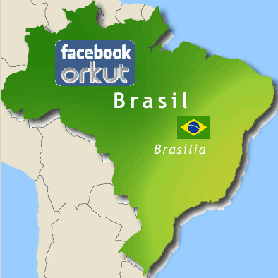Facebook comienza a conquistar Brasil pero Orkut aun esta muy bien Posicionada. 1