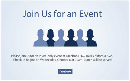 Facebook: Evento especial mañana 6 de octubre 1