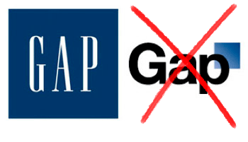 GAP vuelve al viejo logo por críticas en Twitter y Facebook 1