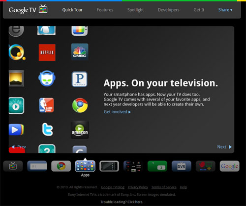 Novedades de Google.tv para desarrolladores/ Android en tu TV 1