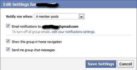 Facebook permite optar por no recibir notificaciones de Chat de Grupos 1