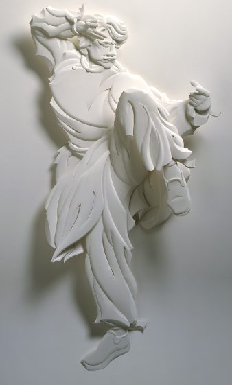 Esculturas 3D hechas con papel por Jeff Nishinaka 3
