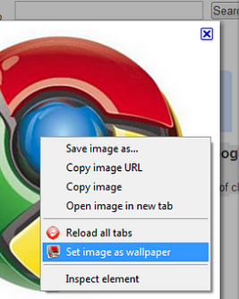 Set image as wallpaper: Una extensión para Chrome que te deja Guardar imágenes como un wallpaper 1