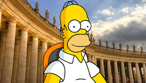 Vaticano elogia a Los Simpsons y piden a los padres no tener miedo que sus hijos vean el programa. 1
