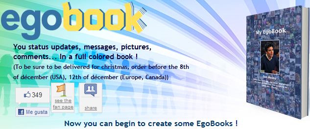 My-egobook: Cuando Facebook se convierte en Libro.[Vídeo] 1