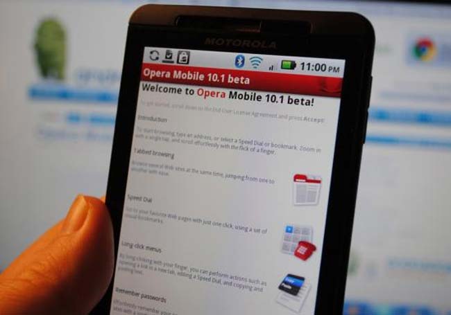 Opera Mobile 10.1 Beta para Android ha sido liberada.[Vídeos-Actualizada] 1