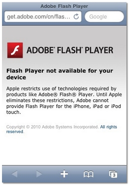 A partir de mañana podremos ver contenido Flash en iOS ! 1