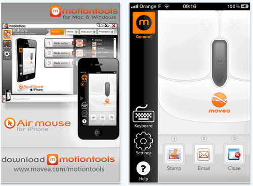 Air Mouse convierte tu iPhone ó Ipad en un mouse aéreo 1