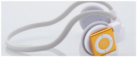 Elecom, auriculares inalámbricos para el Ipod Shuffle 1